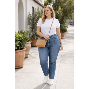 Madewell Perfect Vintage Jean High Rise Tapered 31 NWT Magic Pocket